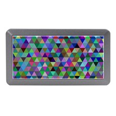 Triangle Tile Mosaic Pattern Memory Card Reader (mini) by Nexatart