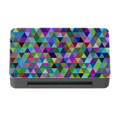 Triangle Tile Mosaic Pattern Memory Card Reader With Cf by Nexatart