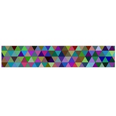 Triangle Tile Mosaic Pattern Flano Scarf (large) by Nexatart