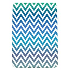 Blue Zig Zag Chevron Classic Pattern Flap Covers (s)  by Nexatart