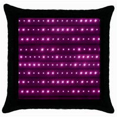 Galaxy Stripes Pattern Throw Pillow Case (Black)