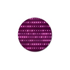 Galaxy Stripes Pattern Golf Ball Marker by dflcprints