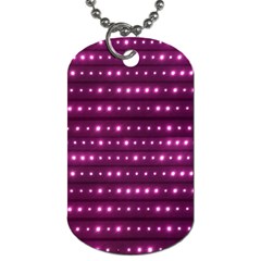 Galaxy Stripes Pattern Dog Tag (two Sides) by dflcprints