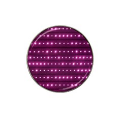 Galaxy Stripes Pattern Hat Clip Ball Marker by dflcprints