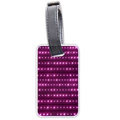 Galaxy Stripes Pattern Luggage Tags (one Side)  by dflcprints