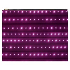 Galaxy Stripes Pattern Cosmetic Bag (xxxl)  by dflcprints