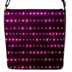 Galaxy Stripes Pattern Flap Messenger Bag (S)