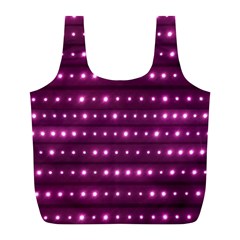 Galaxy Stripes Pattern Full Print Recycle Bags (L) 