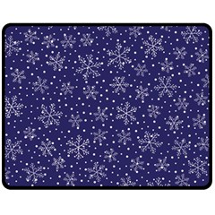 Pattern Circle Multi Color Double Sided Fleece Blanket (medium)  by Nexatart