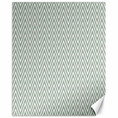 Vintage Pattern Chevron Canvas 16  X 20   by Nexatart