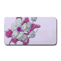 Bouquet Flowers Plant Purple Medium Bar Mats by Nexatart