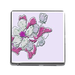 Bouquet Flowers Plant Purple Memory Card Reader (square) by Nexatart