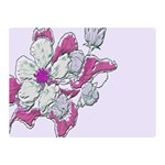 Bouquet Flowers Plant Purple Double Sided Flano Blanket (Mini)  35 x27  Blanket Front