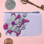 Bouquet Flowers Plant Purple Large Coin Purse Back