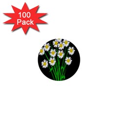 Bouquet Geese Flower Plant Blossom 1  Mini Buttons (100 Pack)  by Nexatart