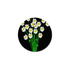 Bouquet Geese Flower Plant Blossom Golf Ball Marker (4 Pack) by Nexatart