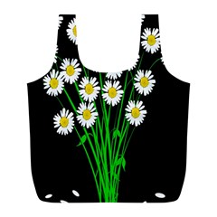 Bouquet Geese Flower Plant Blossom Full Print Recycle Bags (l)  by Nexatart