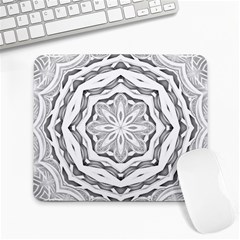 Mandala Pattern Floral Large Mousepads by Nexatart