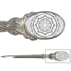 Mandala Pattern Floral Letter Openers by Nexatart