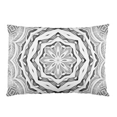 Mandala Pattern Floral Pillow Case by Nexatart