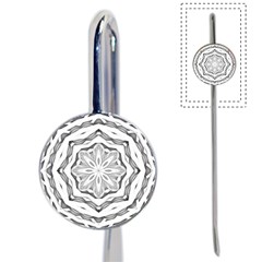 Mandala Pattern Floral Book Mark by Nexatart