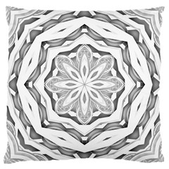 Mandala Pattern Floral Large Cushion Case (one Side) by Nexatart