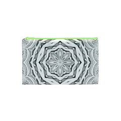 Mandala Pattern Floral Cosmetic Bag (xs) by Nexatart