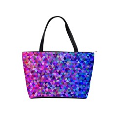 Triangle Tile Mosaic Pattern Shoulder Handbags by Nexatart