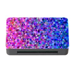 Triangle Tile Mosaic Pattern Memory Card Reader With Cf by Nexatart