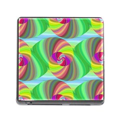 Seamless Pattern Twirl Spiral Memory Card Reader (square) by Nexatart