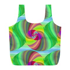 Seamless Pattern Twirl Spiral Full Print Recycle Bags (l)  by Nexatart