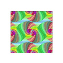 Seamless Pattern Twirl Spiral Satin Bandana Scarf by Nexatart