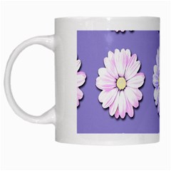 Daisy Flowers Wild Flowers Bloom White Mugs by Nexatart