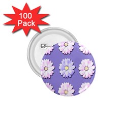 Daisy Flowers Wild Flowers Bloom 1 75  Buttons (100 Pack)  by Nexatart