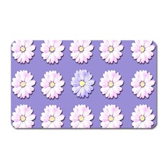 Daisy Flowers Wild Flowers Bloom Magnet (rectangular) by Nexatart