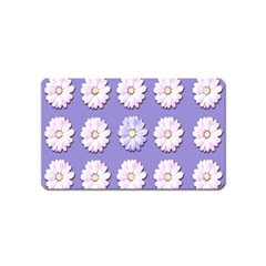 Daisy Flowers Wild Flowers Bloom Magnet (name Card) by Nexatart