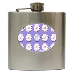 Daisy Flowers Wild Flowers Bloom Hip Flask (6 Oz) by Nexatart