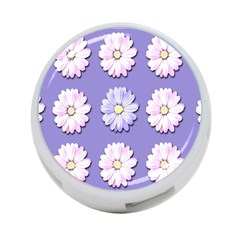 Daisy Flowers Wild Flowers Bloom 4-port Usb Hub (one Side) by Nexatart