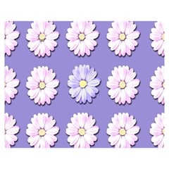 Daisy Flowers Wild Flowers Bloom Double Sided Flano Blanket (medium)  by Nexatart