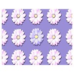 Daisy Flowers Wild Flowers Bloom Double Sided Flano Blanket (Medium)  60 x50  Blanket Front