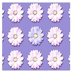 Daisy Flowers Wild Flowers Bloom Large Satin Scarf (square) by Nexatart