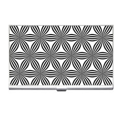 Seamless Pattern Repeat Line Business Card Holders by Nexatart