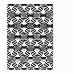 Seamless Pattern Repeat Line Small Garden Flag (two Sides) by Nexatart