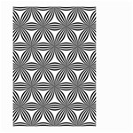 Seamless Pattern Repeat Line Small Garden Flag (Two Sides) Front