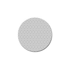 Seamless Pattern Monochrome Repeat Golf Ball Marker by Nexatart