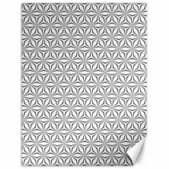 Seamless Pattern Monochrome Repeat Canvas 18  X 24   by Nexatart