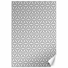 Seamless Pattern Monochrome Repeat Canvas 20  X 30   by Nexatart