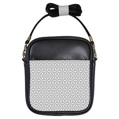 Seamless Pattern Monochrome Repeat Girls Sling Bags by Nexatart