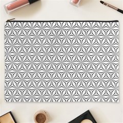 Seamless Pattern Monochrome Repeat Cosmetic Bag (xxxl)  by Nexatart