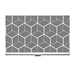 Cube Pattern Cube Seamless Repeat Business Card Holders by Nexatart